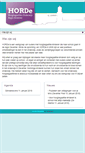 Mobile Screenshot of horde-deventer.nl